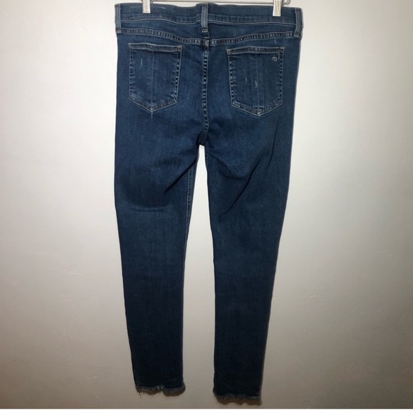 50%OFF BUNDLES! RAG AND BONE RAG&BONE SKINNY DISTRESSED JEGGINGS JEANS SIZE 32 - Picture 3 of 15